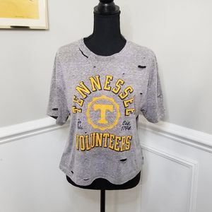 Vintage style distressed TN Vols tee size large